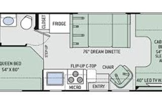 24' Thor Freedom Elite is a breeze to drive!