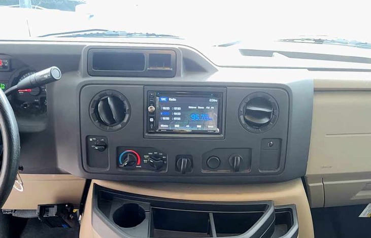 Fred the Forester's offers a user-friendly dashboard with an easy-to-use infotainment system and climate controls.