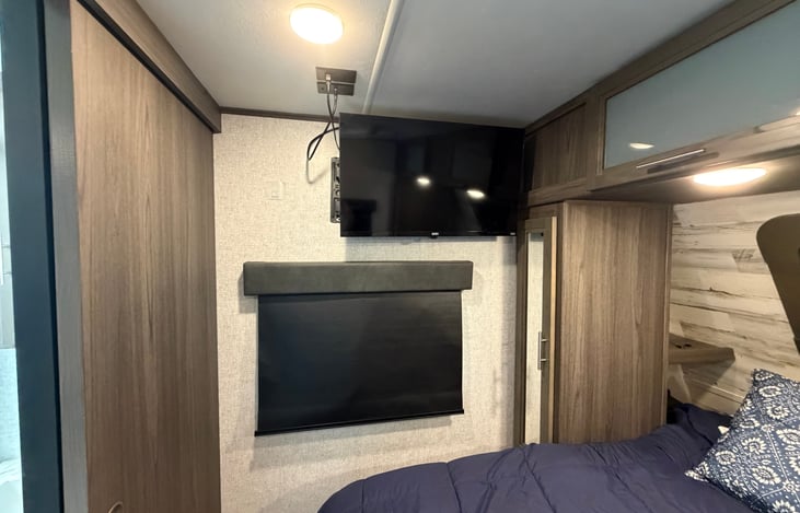 32” master bedroom smart Tv.