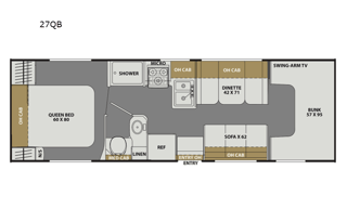 2022 Coachmen RV Freelander 27QB Ford 350