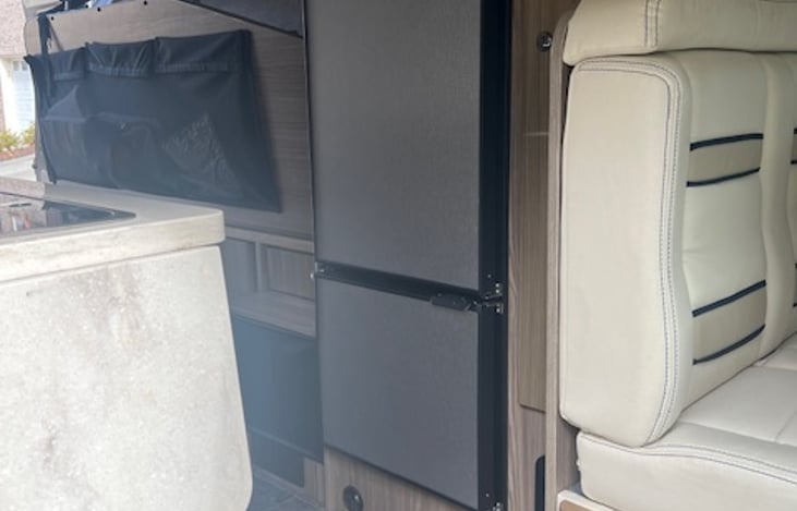 Inside with Fridge closed