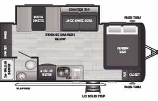 2022 Keystone RV Hideout Single Axle 186SS