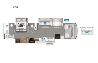 2022 Thor Motor Coach - Palazzo 37.5
