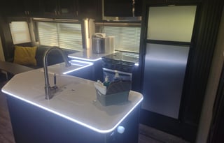 Stockton Lake's Only Toy Hauler!