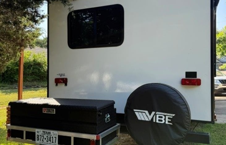 Outdoor Storage box. Includes extension cords, water hoses, sewage hoses, ect..