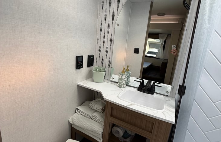 Bathroom with Shower