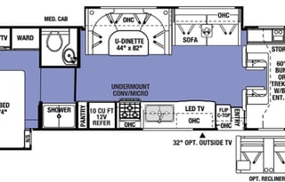 2020 32ft Class C Sun seeker Forester