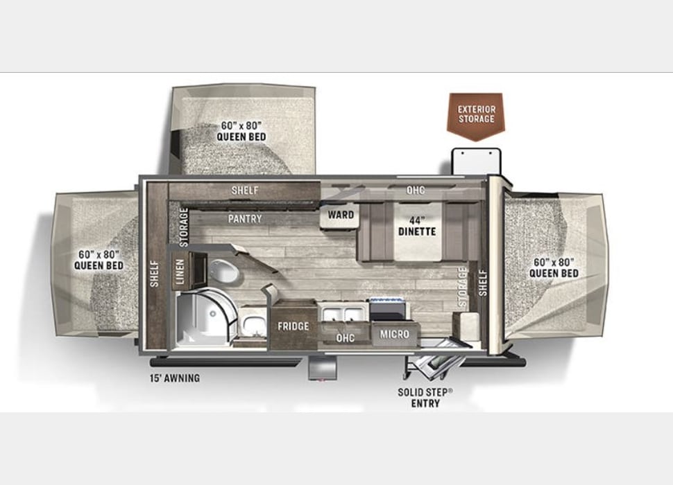 Travel Trailer rentals in Paso Robles