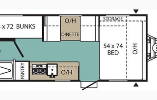 2017 Coachmen RV Clipper Ultra-Lite 17BH