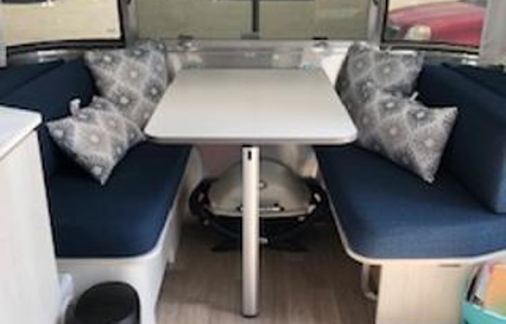 Dining table that easily converts to a queen bed