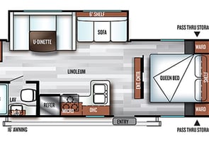 Forest River RV Salem Cruise Lite 282QBXL