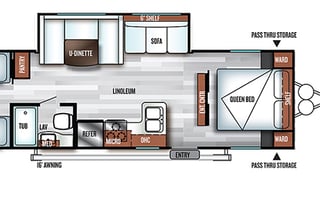 Indoor/outdoor kitchen 2bdrm bunk house