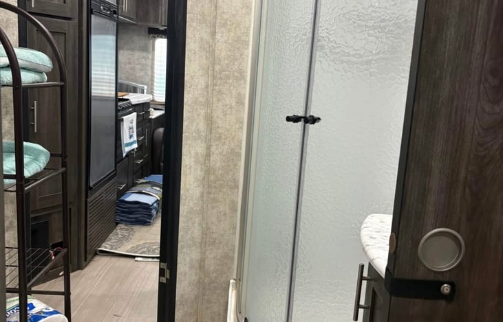 Bathroom from bedroom