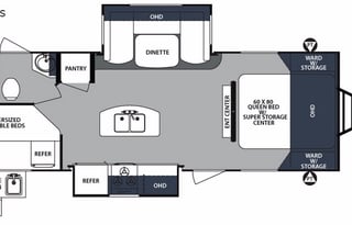 Surveyor 247BH Dog Friendly + Bunkhouse + Island