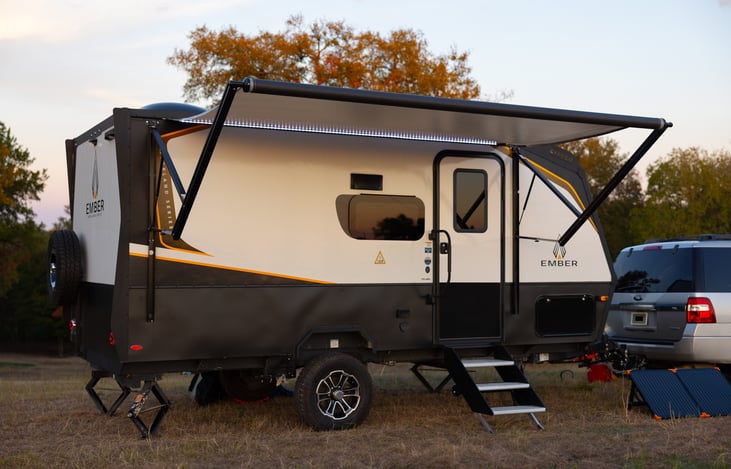 At 20 feet, this travel trailer can fit most any space and makes for easy towing!