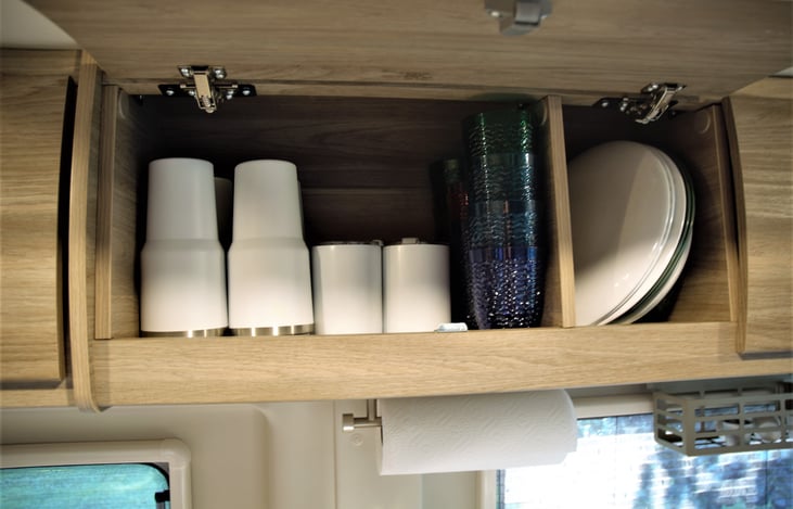 Plates, bowls, beverage tumblers, and coffee/wine/bourbon tumblers.