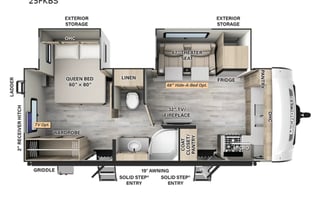 2024 Forest River Flagstaff 25FKBS