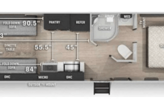 2021 Forest River RV Cherokee Grey Wolf 22RR