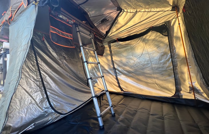 In the annex, not showing, I have brand-new bunkbed, cots with pads, extra large for adults.