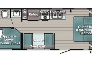 2020 Gulfstream Kingsport with bunk beds
