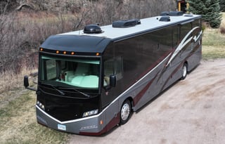 Luxury diesel Class A motorhome in Rapid City, SD.