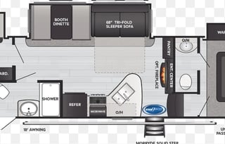 2021 Keystone RV Cougar Half-Ton Series 32BHS