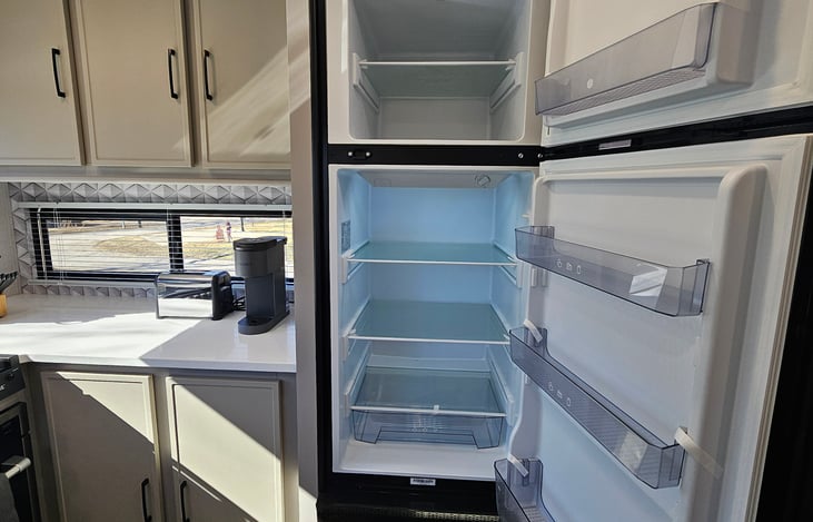 Plenty of room in fridge for your food