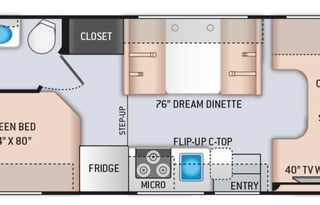 2020 Freedom Elite, Family-Friendly Class C RV