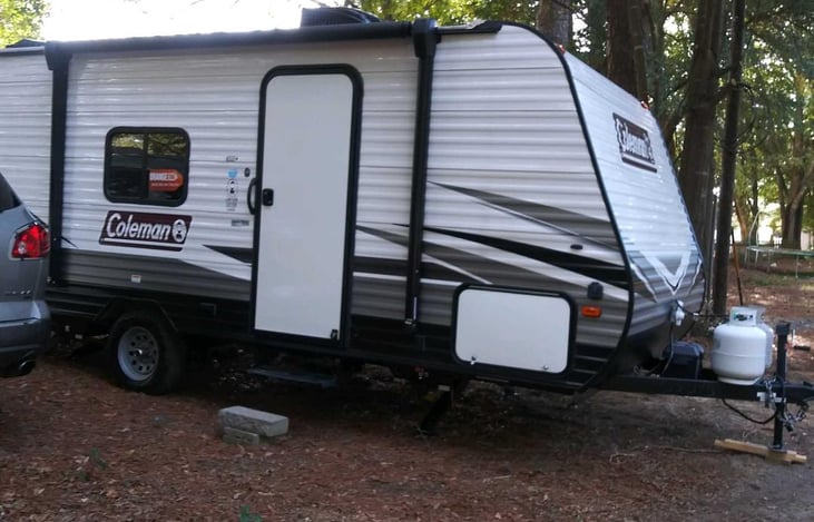 Most RVs are self-contained with water tanks to supply fresh water. RVs have separate tanks that collect the greywater from sinks, washbasins, etc. Most have a tank for black water from toilets.