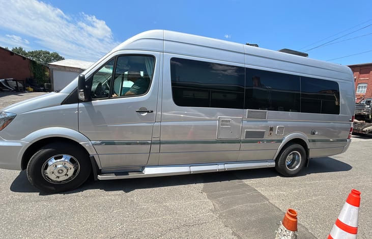 Easy and Fun to drive. Just as beautiful on the outside as the inside!