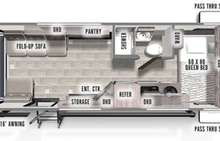 2021 Forest River RV IBEX 19QTH