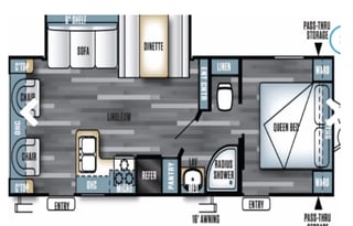 2016 Forest River Salem Cruise lite