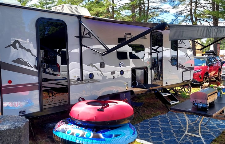 private door to bathroom