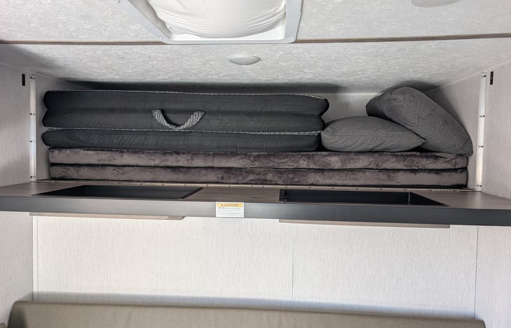 Mattress and cushions