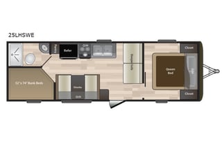 Lite Weight Family Travel Trailer