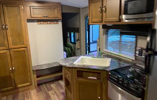 2017 Keystone Bunk house w/outside kitchen