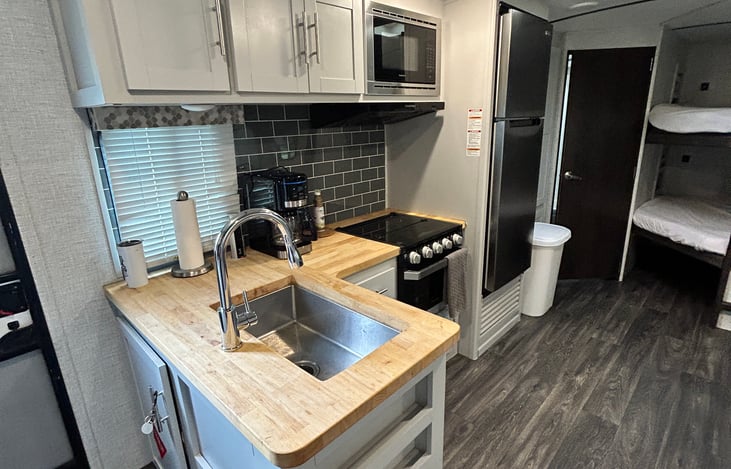 New Butcher Block Counter