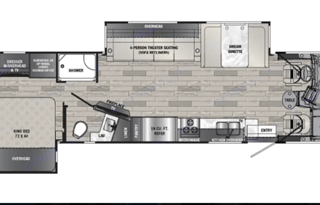 A3 GT5 Luxury Class A- Sleeps 6 comfortably