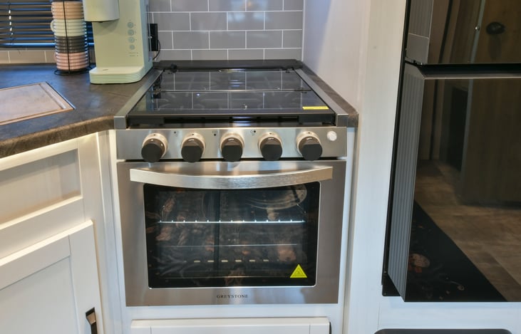 gas oven and stove top