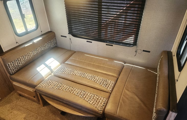 Dinette Bed Conversion