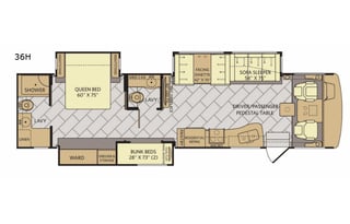 2017 Fleetwood Bounder Bunkhouse