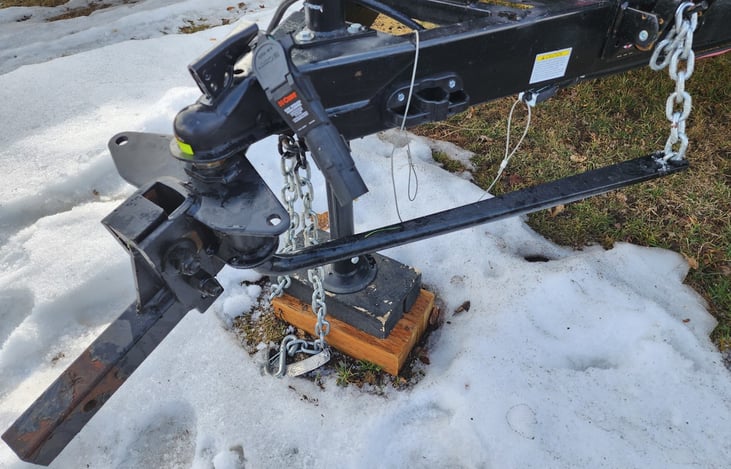 EQ kit to slide into 2" hitch receiver