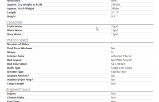 Cute loaded camper w/bunkbeds-2022KZSportsman181BH