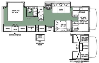 Fully Loaded Forest River Forester Luxury Spacious