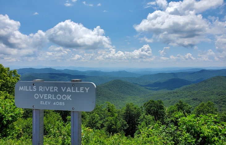 Blue Ridge Mountains breathtaking views!