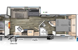 2023 Forest River RV Cherokee 294GEBG (0576)