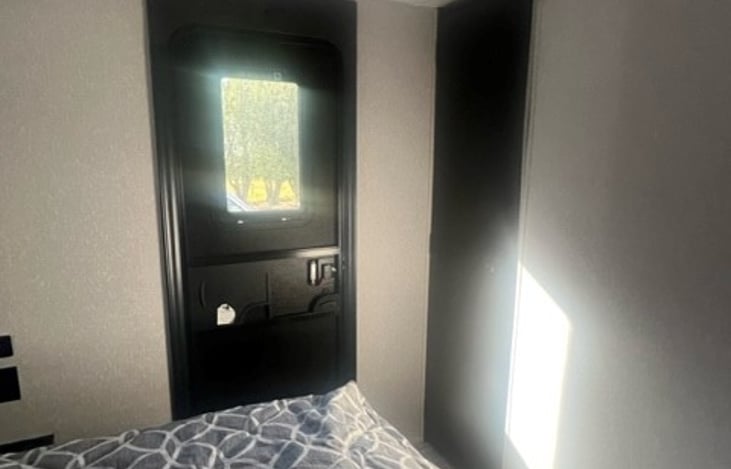 Master bed access door
