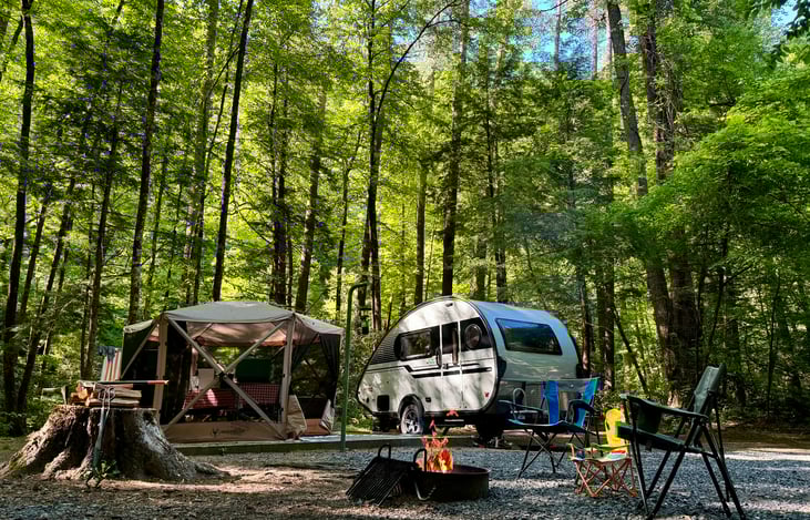 Camping in the Great Smoky Mountains National Park