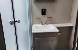 Puma bunkhouse camper with outside kitchen