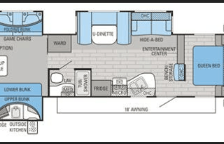 Start of Season 37ft BUNKHOUSE!